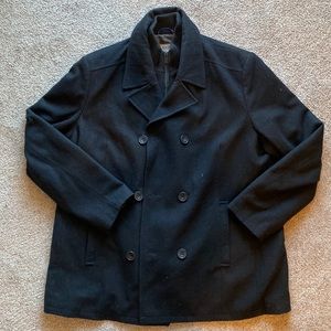 Kenneth Cole Reaction Black Peacoat XXL